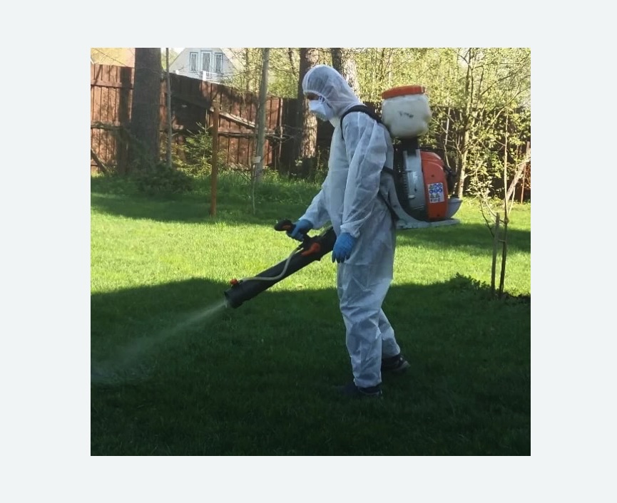 Обработка территории от клещей в Тогучине